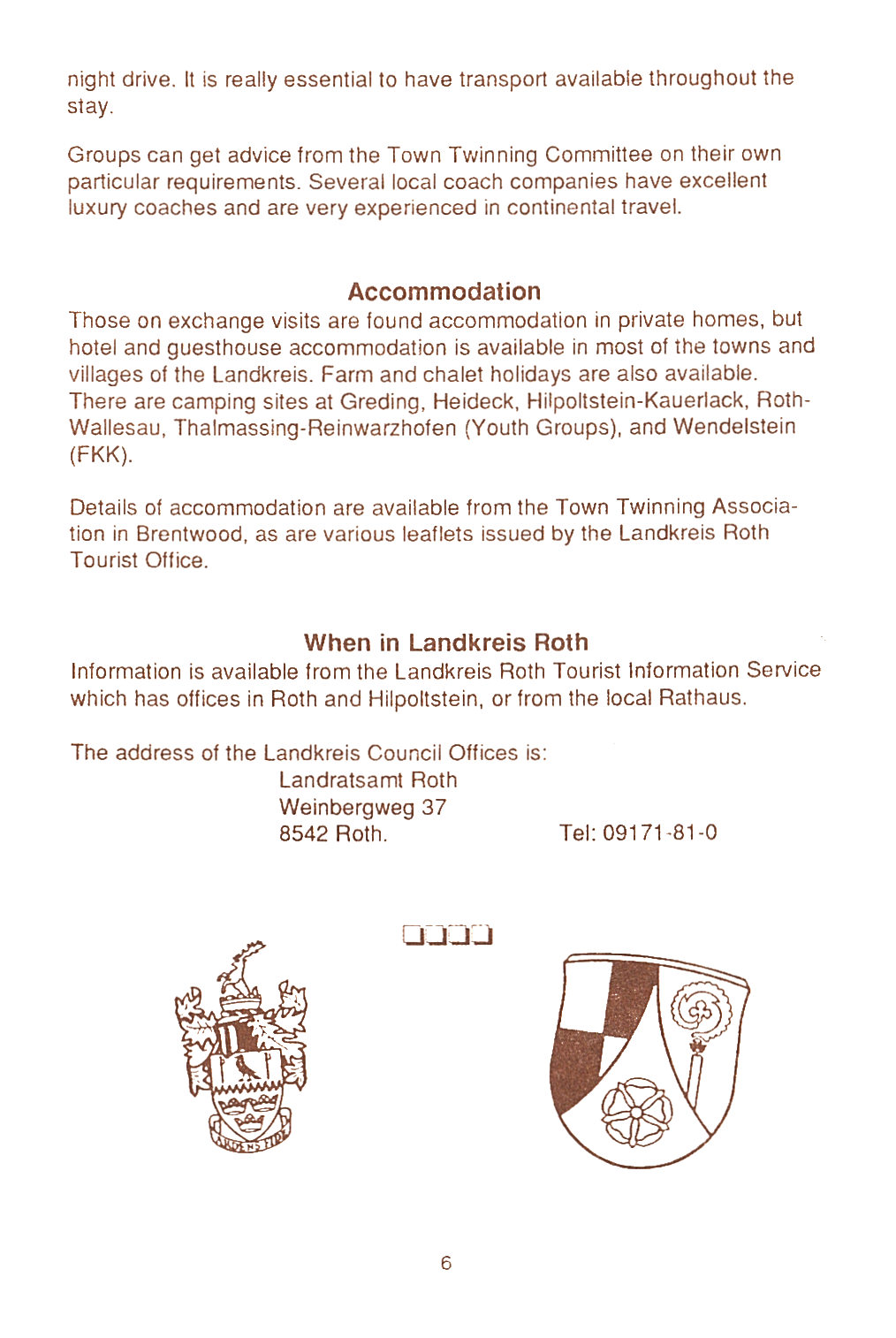Accommodation Landkreis Roth