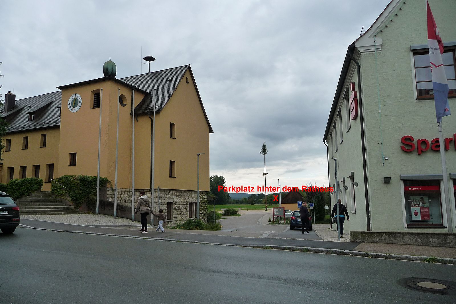 Parkplatz Rathaus Gmünd