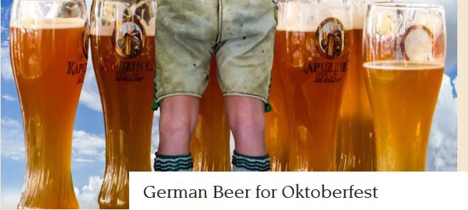 beer for octoberfest